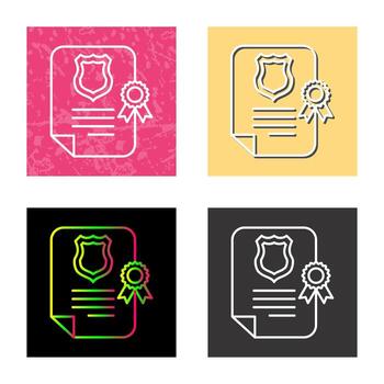 icono de vector de documento