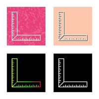 square Ruler Vector Icon