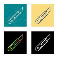 Stationery Knife Vector Icon