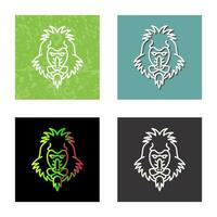 Mandrill Vector Icon