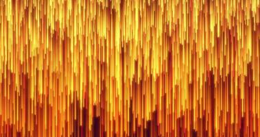 Abstract yellow orange energy glowing lines raining down futuristic hi-tech background photo