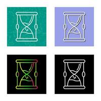 icono de vector de reloj de arena