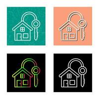 House Key Vector Icon