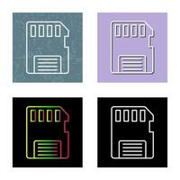 Memory Card Vector Icon