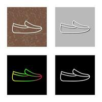 Men's Loafers Vector Icon