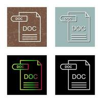 icono de vector de documento