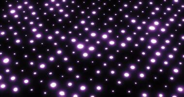 Abstract background of purple flashing dots photo