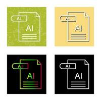 AI Vector Icon