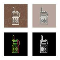 Walkie Talkie Vector Icon