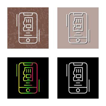 icono de vector de memoria