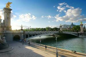 View on pont Alexadre III photo