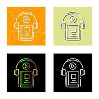 Audio Book Vector Icon