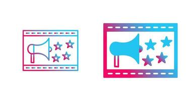 Unique Website Promotion Vector Icon