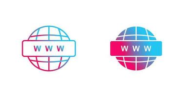 World Wide Web Vector Icon