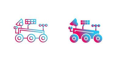 Mars Rover Vector Icon