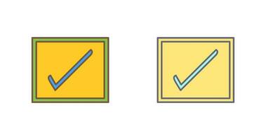 Checkbox Vector Icon