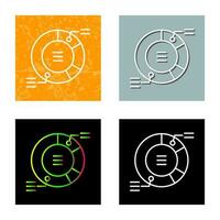 Pie Chart Vector Icon