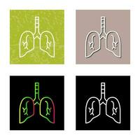 Lung Vector Icon