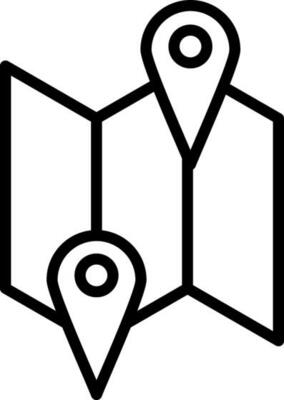 Map Vector Icon Design