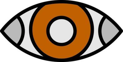 diseño de icono de vector de ojo