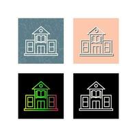 Library Building Vector Icon