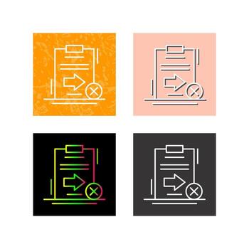 Send Failed Vector Icon