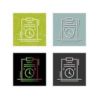 Time Management Vector Icon