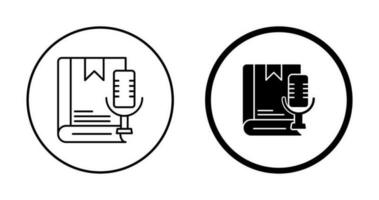 Audiobook Vector Icon