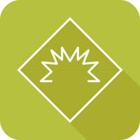 Danger of Welding Flash Vector Icon
