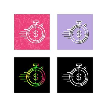 icono de vector de temporizador