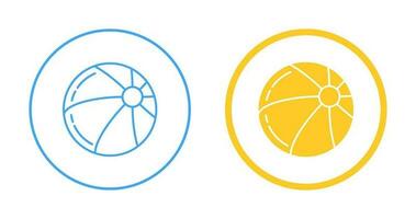 Beach Ball Vector Icon