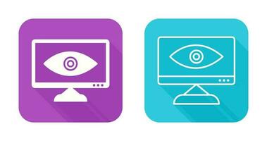 Unique Web Visibility Vector Icon