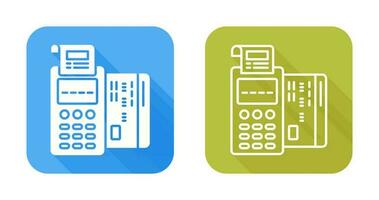 Pos Terminal Vector Icon