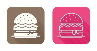 Hamburger Vector Icon