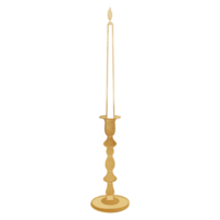 Gold Royal Candlestick png