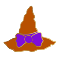 schattig halloween heks hoed png