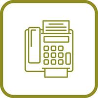 fax Machine Vector Icon