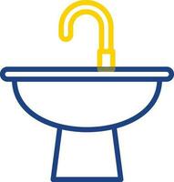 Washbasin Vector Icon Design