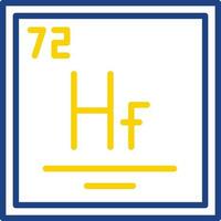 Hafnium Vector Icon Design