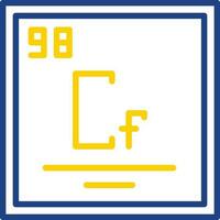 Californium Vector Icon Design