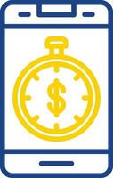 Time is money Vector Icon Design