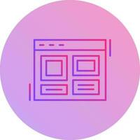 Layout Vector Icon