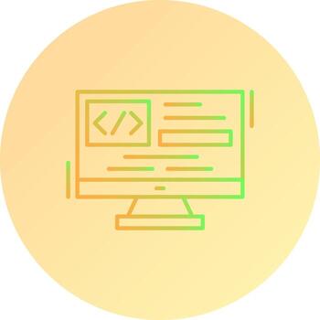 Coding Vector Icon