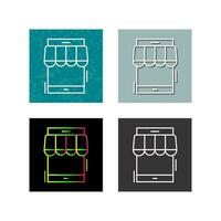 Online Shop Vector Icon