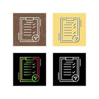 Clipboard Vector Icon