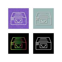 File Cabinet Vector Icon