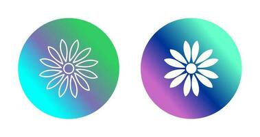 Unique Flower Vector Icon