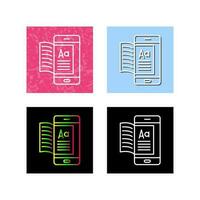 Ebook Vector Icon