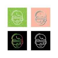 virtual Reality Glasses Vector Icon