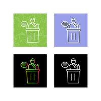 Debate Vector Icon